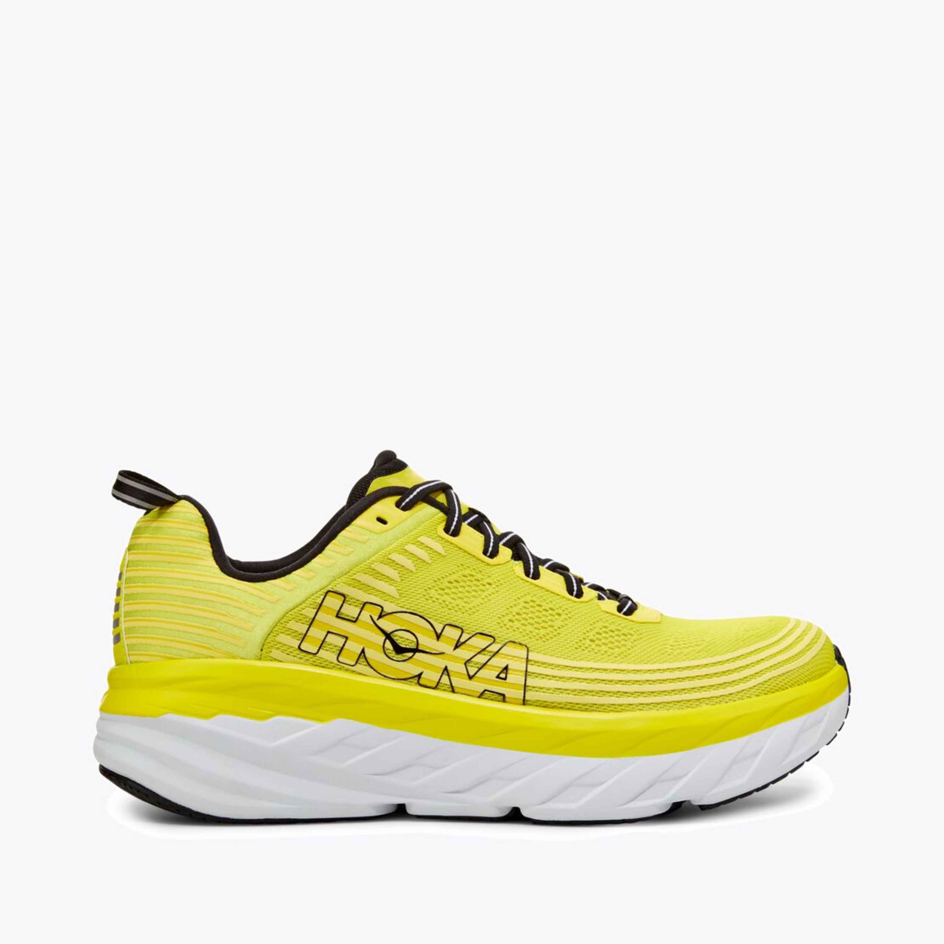 HOKA WOMEN'S BONDI 6 グレー/イエロー 23cm Amazon.com | HOKA ONE ONE Women's Bondi 6 Running Shoes